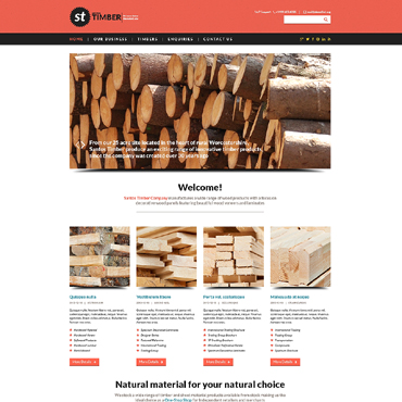 Selling Company Responsive Website Templates 48943