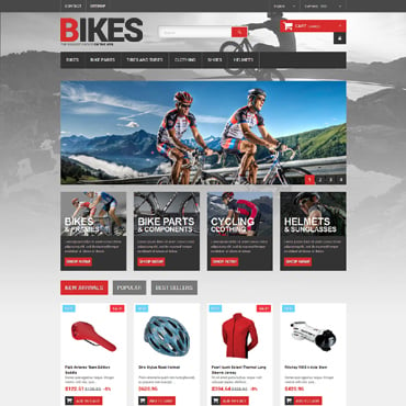 Theme Prestashop Bikes E-boutique 48950