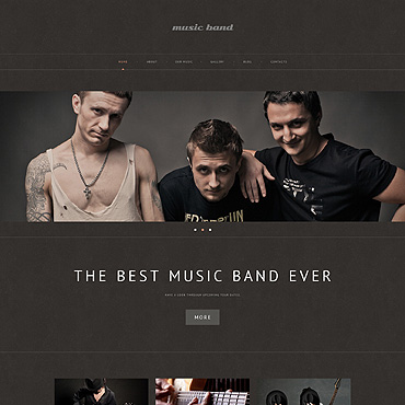 Band Rock WordPress Themes 48980
