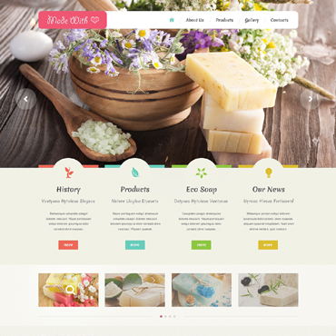 With Love Responsive Website Templates 48988