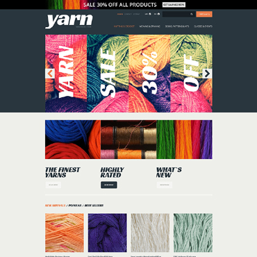 Theme Prestashop Yarn Couture 49045