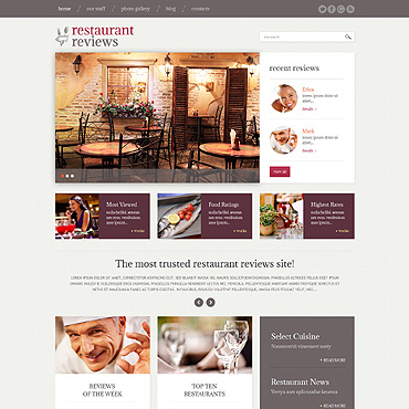 Restaurant Food WordPress Themes 49230