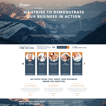 Consulting Business Drupal Templates 49319