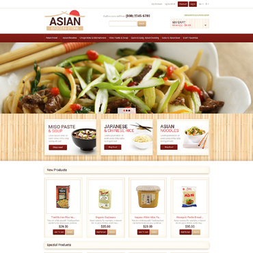 Grocery Spice Magento Themes 49418