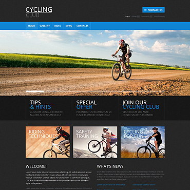Club Cycle WordPress Themes 49451