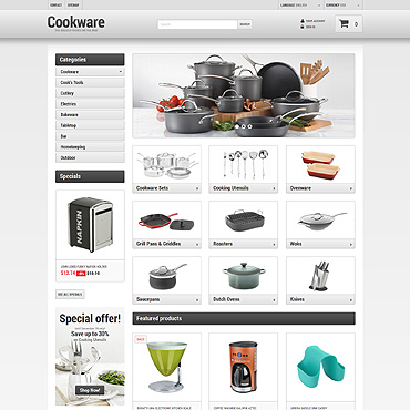 Cookware Prestashop Themes 49456