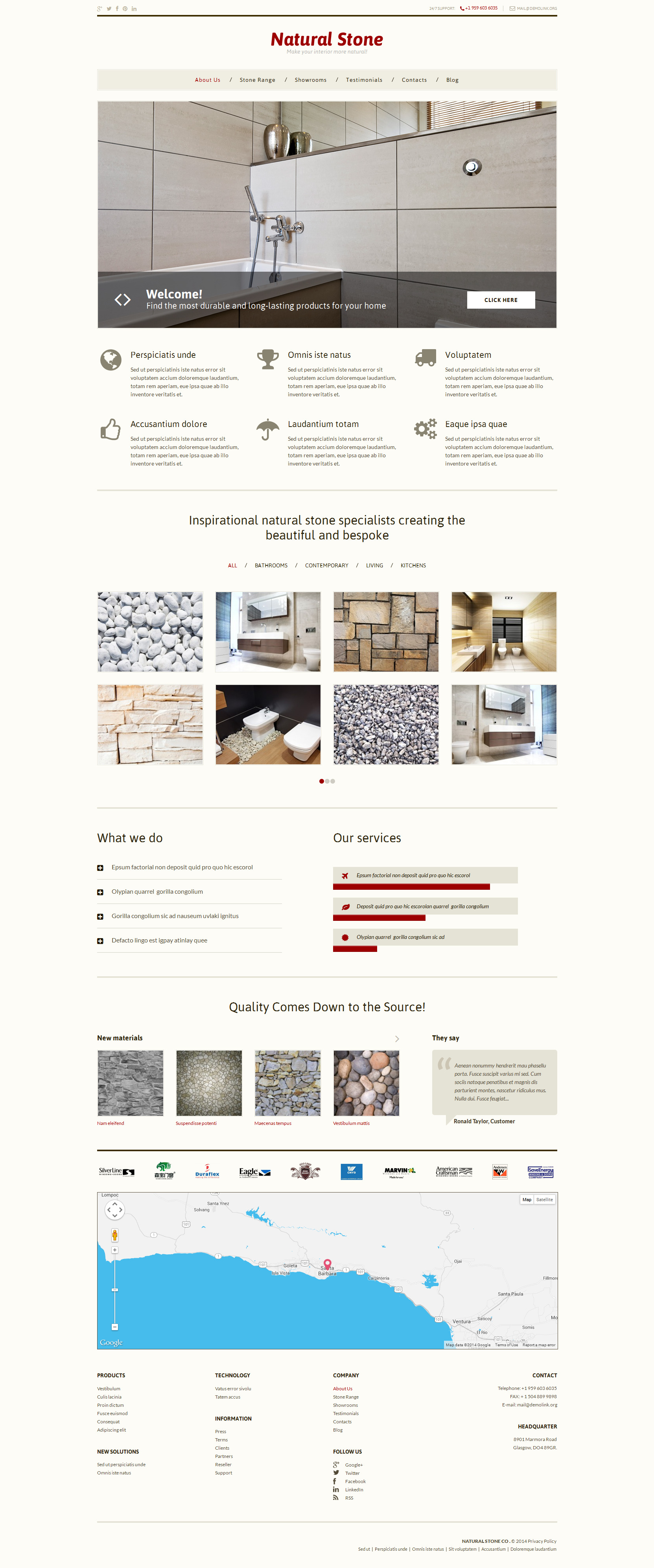 Stone Decor WordPress Theme