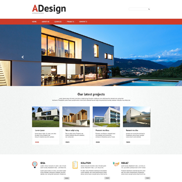Architecture Bureau Responsive Website Templates 49635