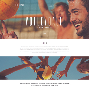 Volleyball Shark WordPress Themes 49672