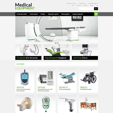 Equipment Medicine Magento Themes 50100