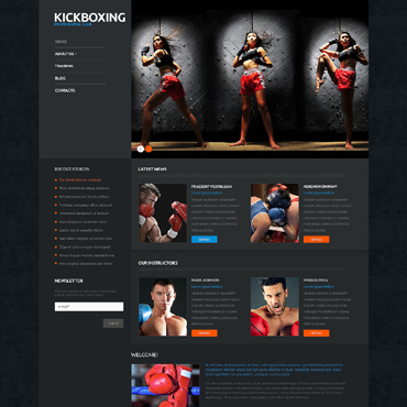 Martial Arts WordPress Themes 50122