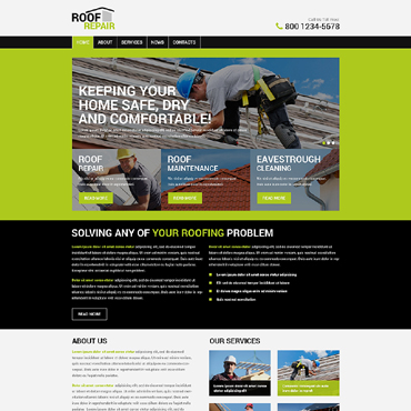 Company Roof WordPress Themes 50124