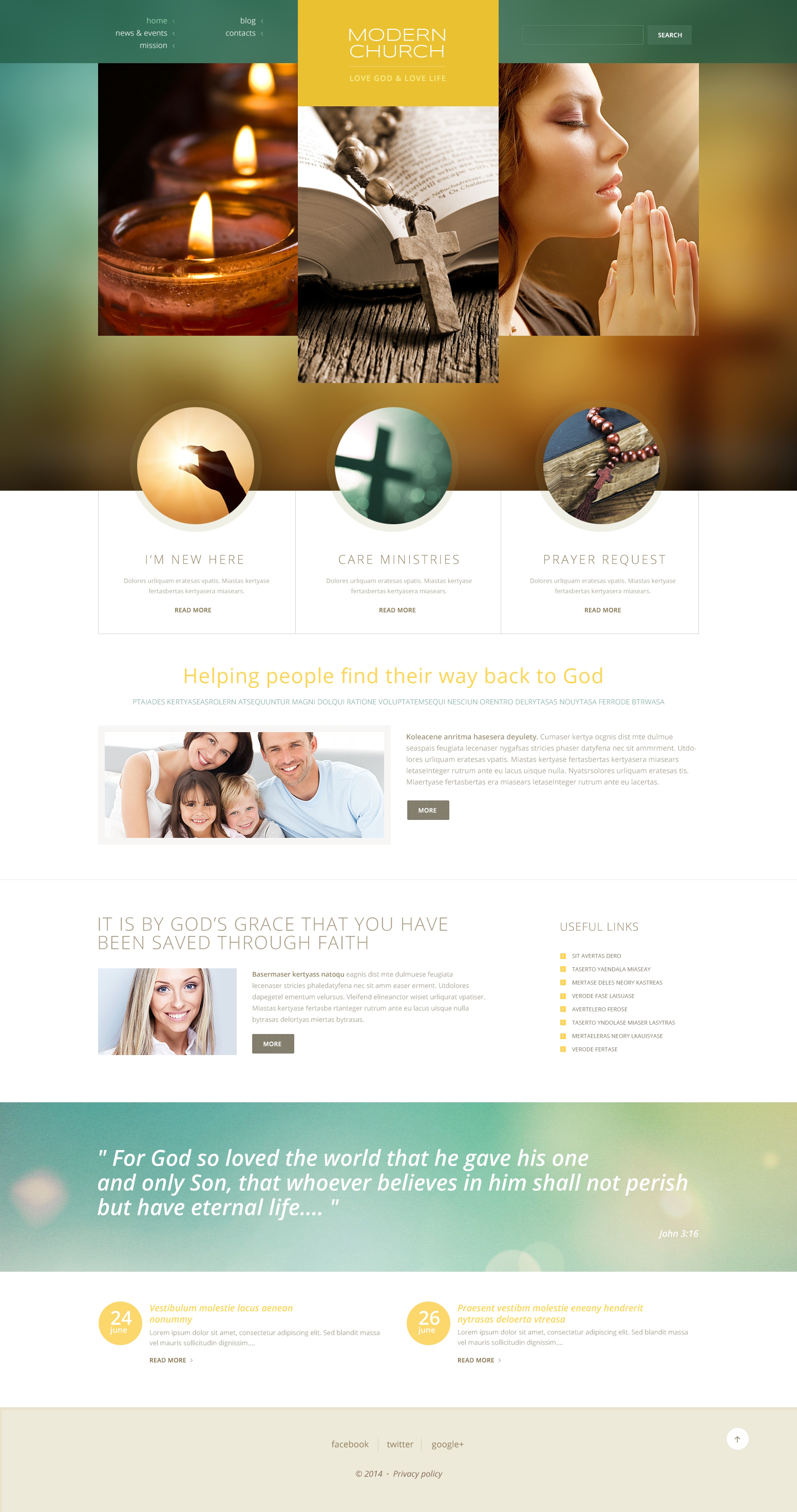 Christian Responsive WordPress Theme