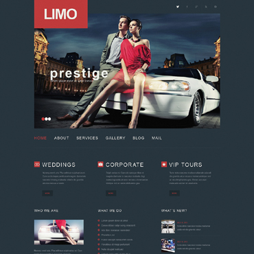 Service Limousine WordPress Themes 50498