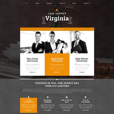 Law Agency Drupal Templates 50510