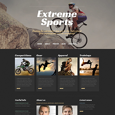 Blog Sport WordPress Themes 50529