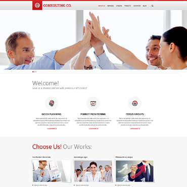 Business Success Responsive Website Templates 50544