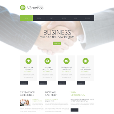Business Success WordPress Themes 50603