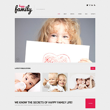 Family Portal WordPress Themes 50612