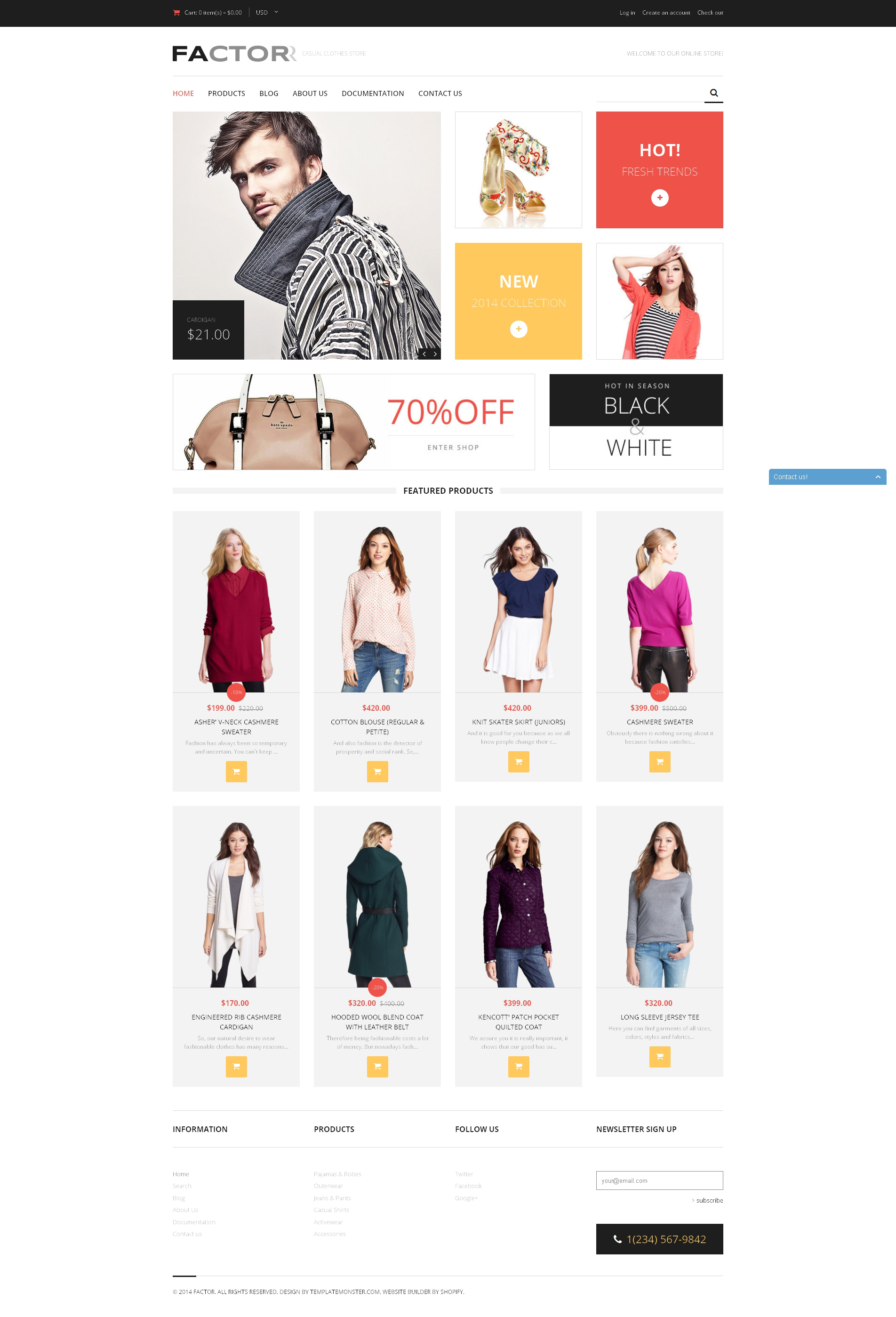 Fashion Store Responsive Shopify Theme