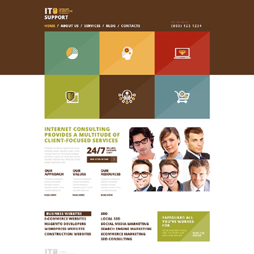 Support Consultant WordPress Themes 50666