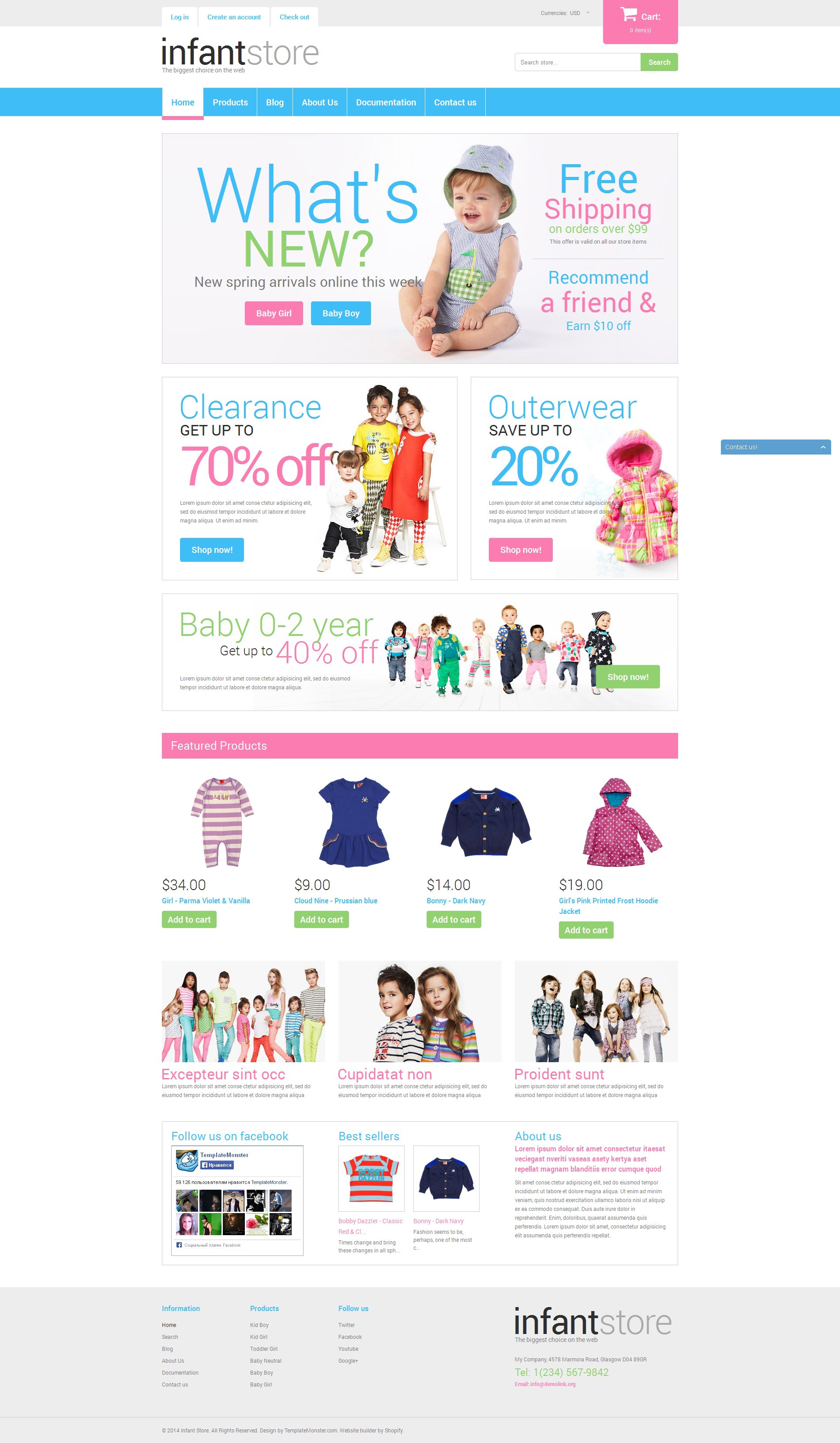 Dressing Kids in Style Shopify Theme