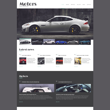 Motoring News WordPress Themes 50734