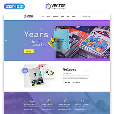 Services Company Responsive Website Templates 50774