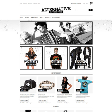 Clothes Online Magento Themes 50784