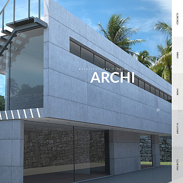 Architecture Company Responsive Website Templates 50817