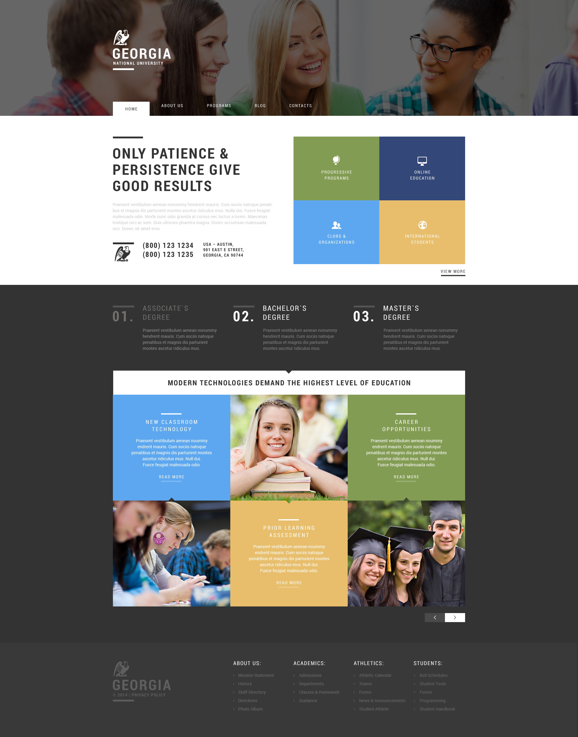 University WordPress Theme