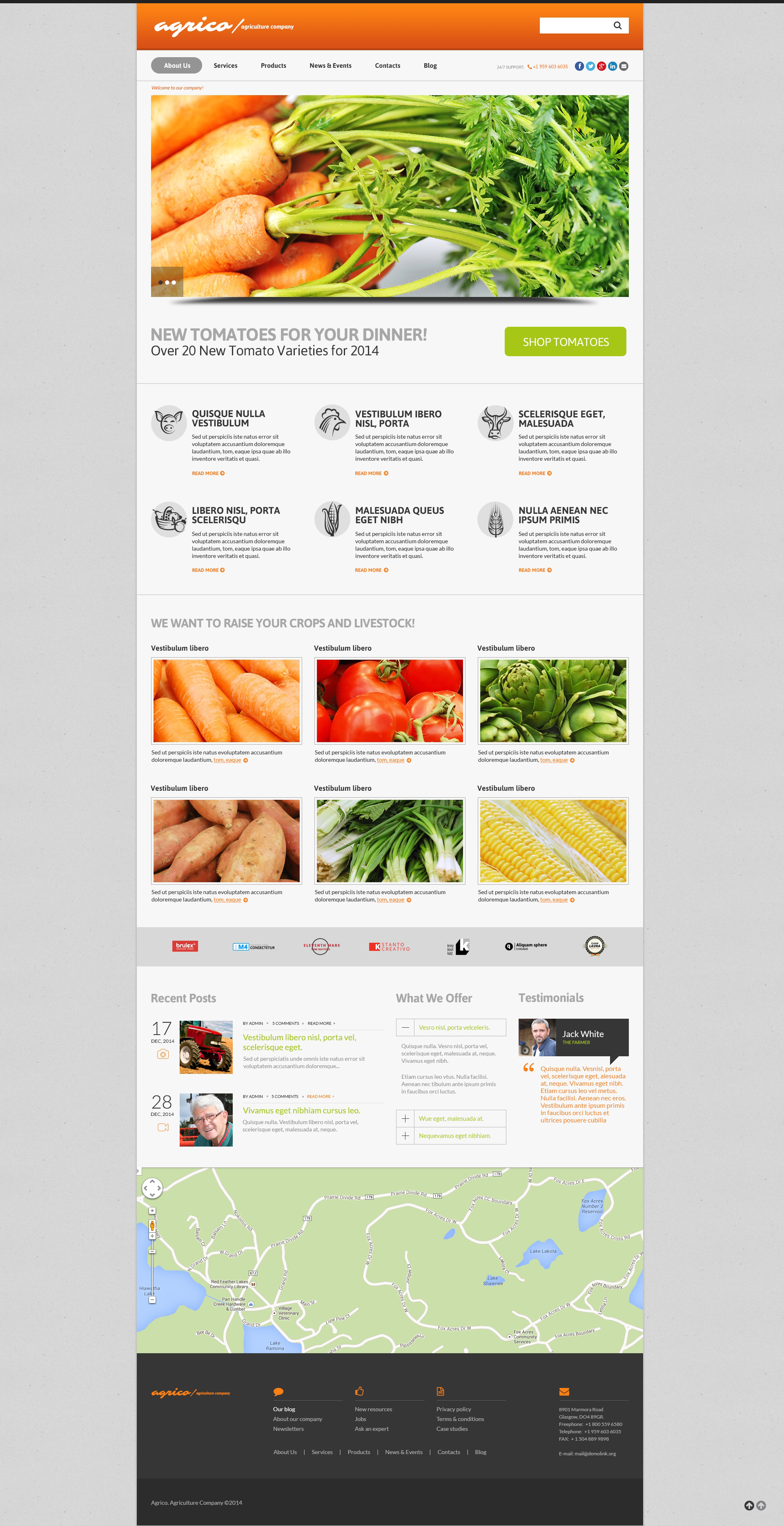 Planting  Harvesting Board WordPress Theme