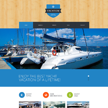 Yachting Sport WordPress Themes 50885
