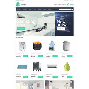 Conditioning Store Magento Themes 50898