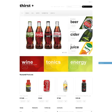 Drink Drinking Shopify Themes 50967
