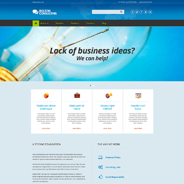 Consulting Business Drupal Templates 50985