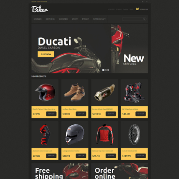 Leather Clothes Magento Themes 51110