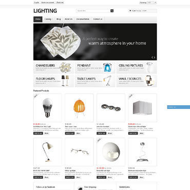 Store Lamps Shopify Themes 51198