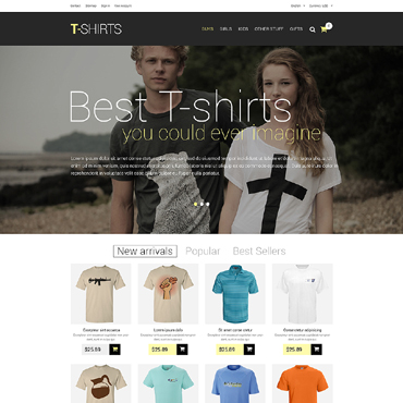 Clothes Online Prestashop Templates 51239