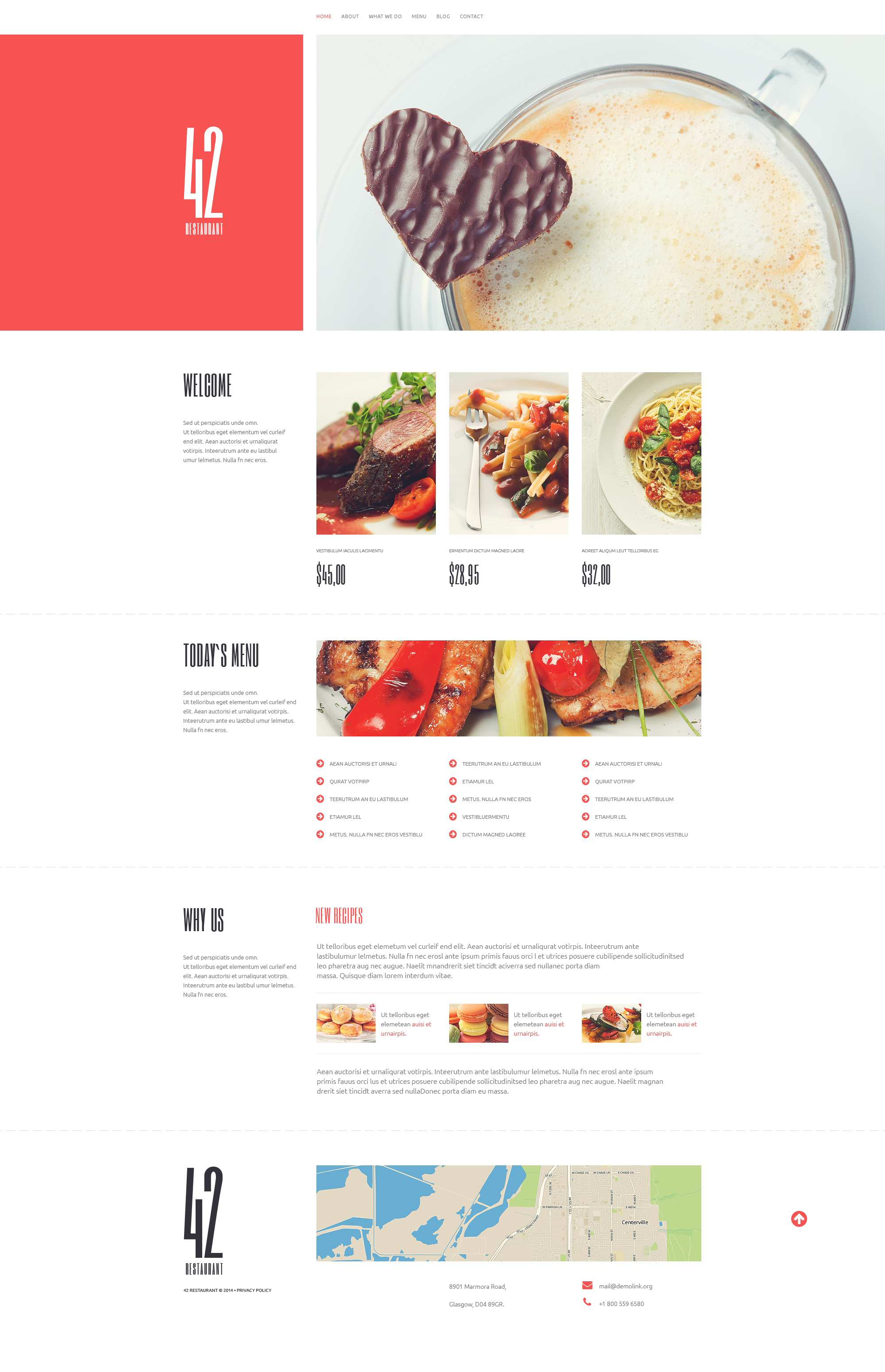 Food Place WordPress Theme
