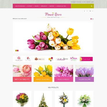 Online Shop Magento Themes 51290