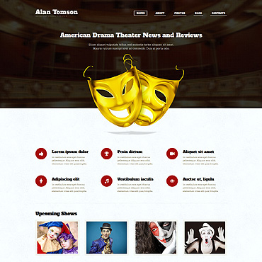 Tomson Theatre WordPress Themes 51292