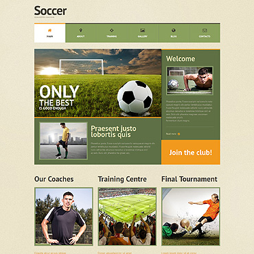 Club Sport WordPress Themes 51301