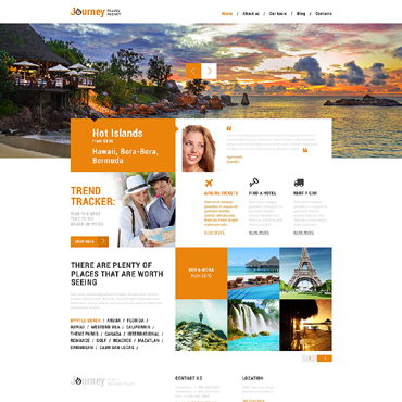 Travel Agency WordPress Themes 51358