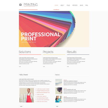 Services Company Responsive Website Templates 51368