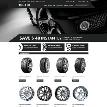 Tires & ZenCart Templates 51735