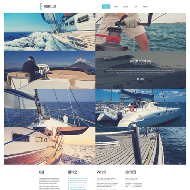 Sport Yacht WordPress Themes 51739