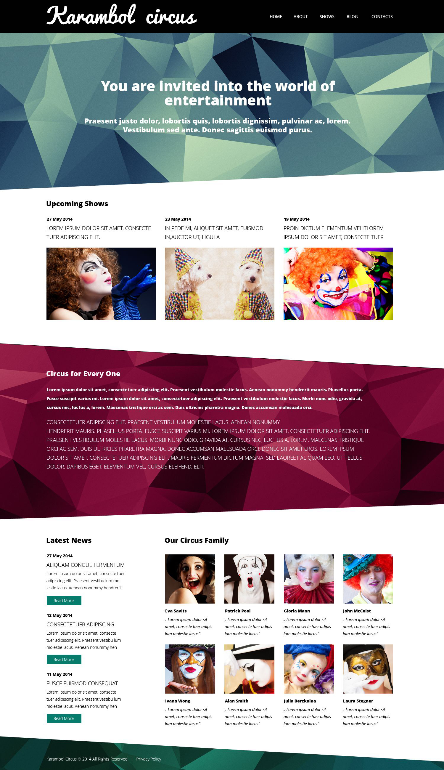 Fun  Joy Club WordPress Theme