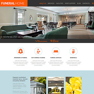 Company Services Responsive Website Templates 51779