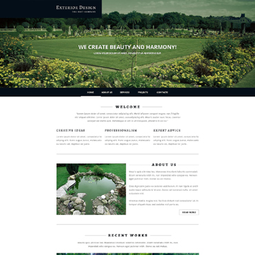 Design Garden Responsive Website Templates 51826
